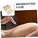 Ipetboom 4pcs Portable Solid Moxibustion Box Therapy Tool for Home Use Compact Design Stability for Moxibustion Enthusiasts