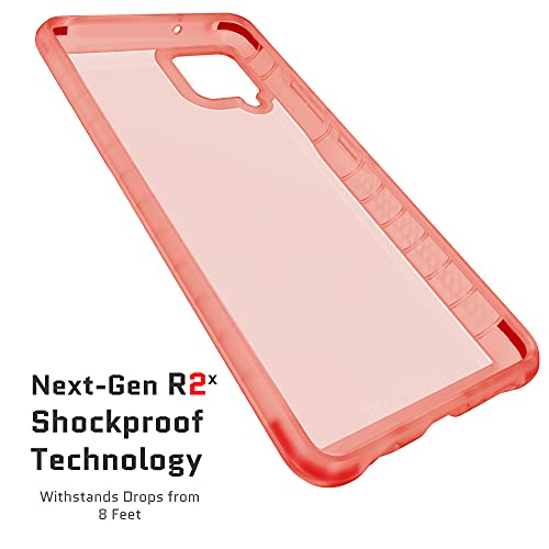 Image of Ghostek COVERT Samsung A42 5G Phone Case with Clear Slim Fit Design and Anti-Slip Grip Bumper Premium Shockproof Drop Protection Thin Protective Cover Designed for 2021 Galaxy A42 5G (6.6 Inch) (Pink)