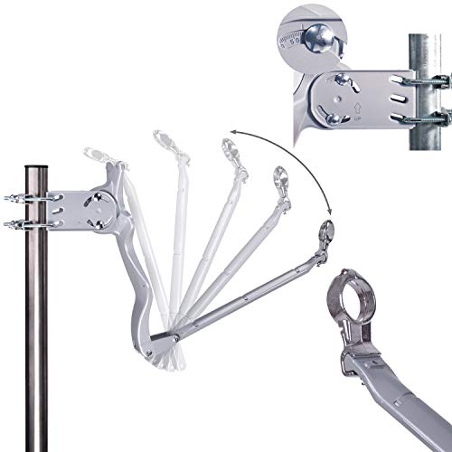 DUR-line 8 Teilnehmer Set - Qualitäts-Alu-Satelliten-Komplettanlage - Select 75cm/80cm...