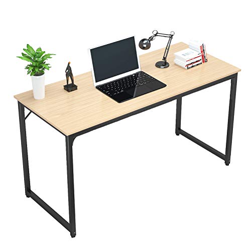 Foxemart Writing Computer Desk 39 Inch Modern Sturdy Office Desk PC Laptop Notebook