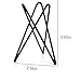 Pack of 4 Air Plant Holder Tillandsia Base, Modern Geometric Metal Air Plant Stand Airplant Display Rack, Tabletop Big Streptophylla Plant Display Table Hand for Home Office Decoration Supplies