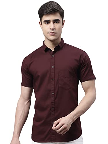 Image of Majestic Man Men's Cotton Slim Fit Shirt