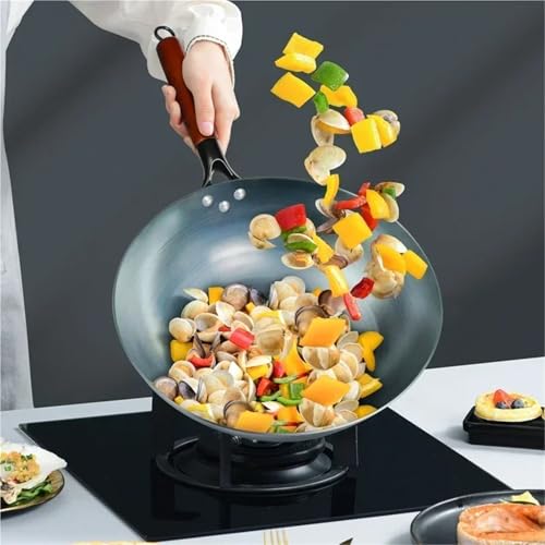 Wok Pan 32cm con superficie antiadherente miniatura 4