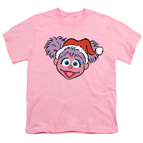 Sesame Street Christmas Santa Hat Abby Cadabby Face Kids T Shirt for Youth Toddler Boys and Girls2
