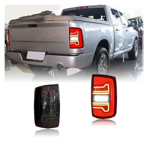 Feux arrière LED avec clignotants dynamiques et antibrouillard intégré pour RAM 2002-2008