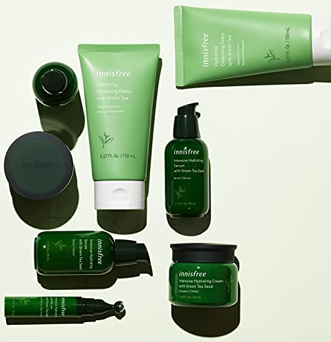 innisfree Green Tea Seed Intensive Hydrating Serum Face Treatment, 2.7 Fl oz (Pack of 1)