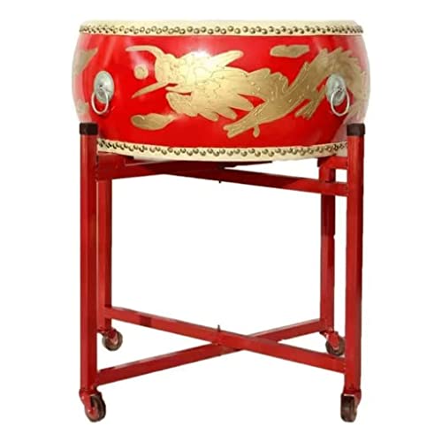 LIOONS Chinese Dragon Dance Lion Martial Arts Kung Fu Big Hand Drum Kit