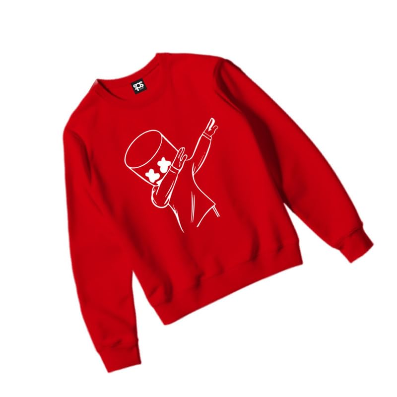 Image of Printed Full Sleeve Round Neck Sweatshirt for Boys & Girls