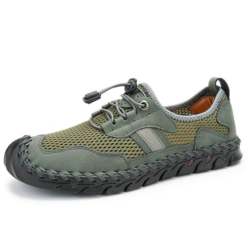 Chaussures de marche homme en maille respirante idéales pour la randonnée et les loisirs