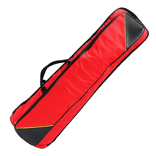 HEMOTON Portable Trombone Storage Bag Musical Instrument Pouch with Double Shoulder Design Lightweight and Stylish for Tenor Trombone Transport