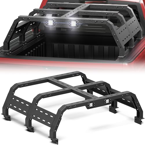 Tacoma Overland Bed Rack 17.3' Cargo Carrier for...