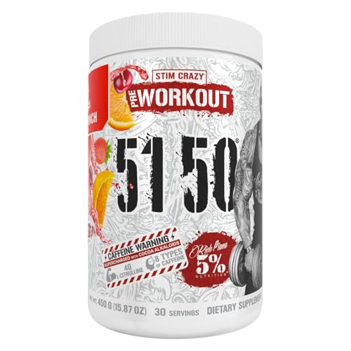 Image of 5% Nutrition 5150 High Stim Pre Workout Powder (Fruit Punch)