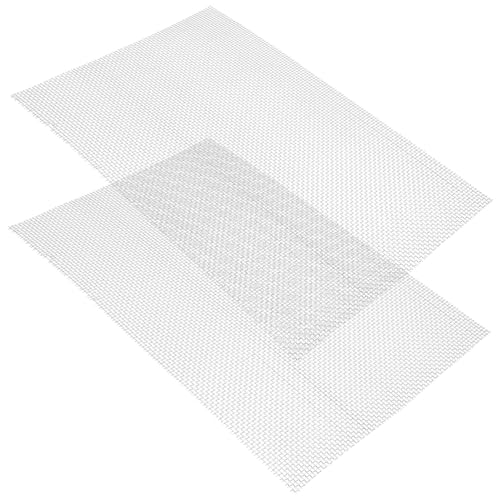 SOLUSTRE Metal Wire Mesh Screen 2 Pieces Stainless Steel Mesh Sheet Mesh Screen for DIY Filter Screen