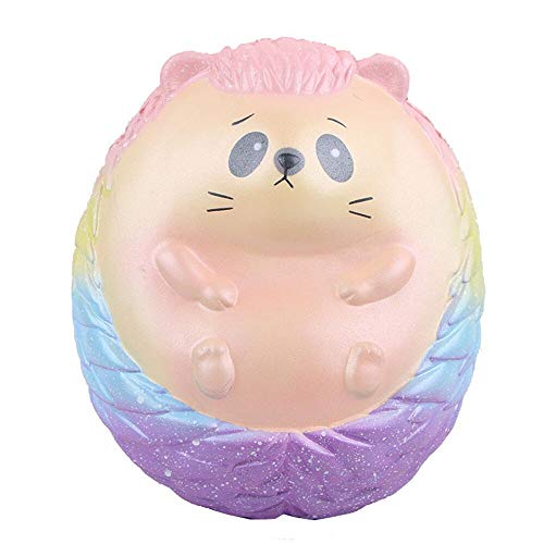 Juguetes antiestrés,JiaMeng Jumbo Super Gigante Gigante Galaxy Erizo Lento Aumento Juguete exprimible Regalo de los Niños