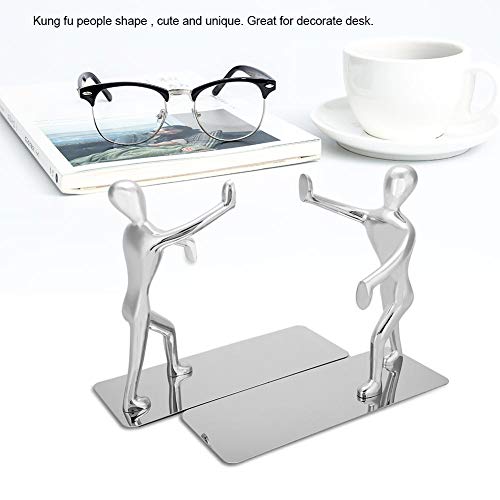 TOPINCN 1 Paio di Metallo Kung Fu People Shape