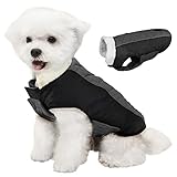 COUNER Dog Coats Dog Winter Jackets Thick Padded Reversible Coat Dog Cold Weather Coats Adjustable...