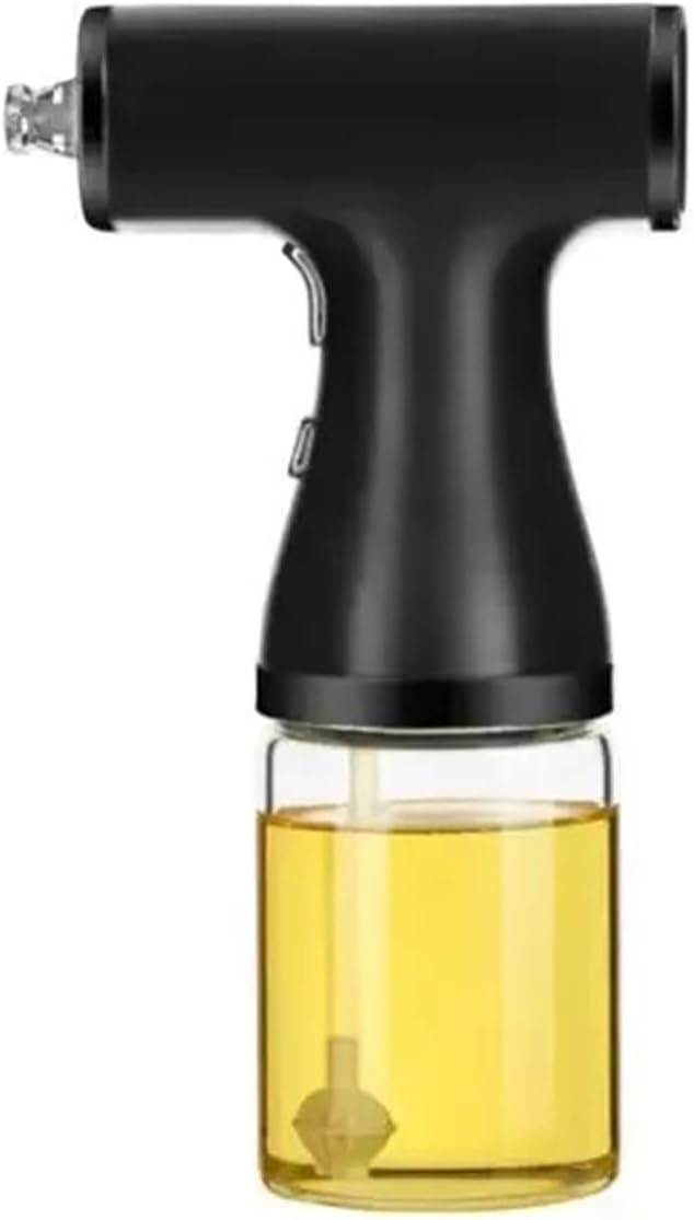 Electric Oil Spray Bottle Glass Cooking Oil Dispensers Oil Butters Sprayers Kitchen Air Fryer BBQ Salad Baking