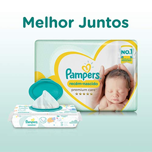 Fralda Pampers Premium Care RN - 20 fraldas glide