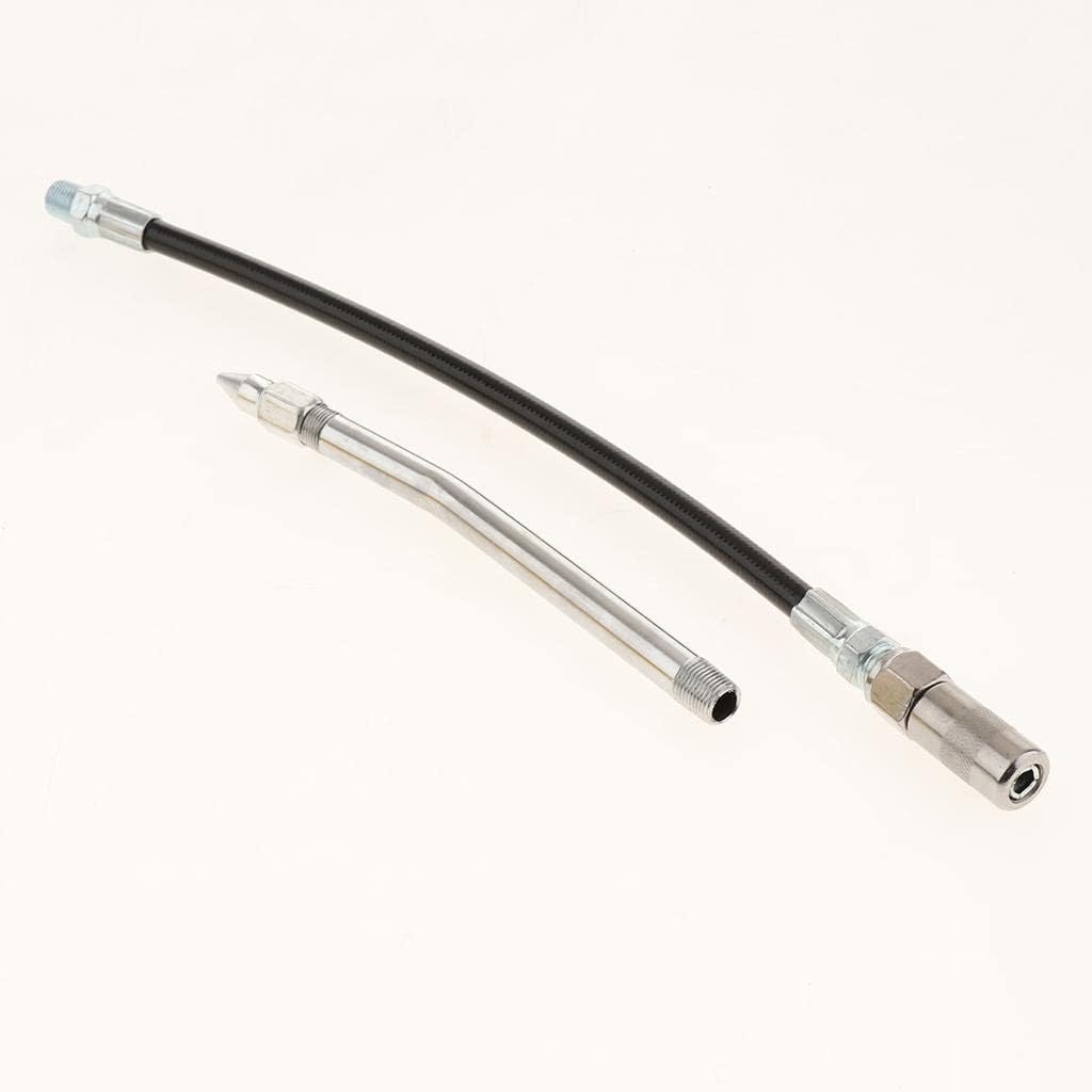 Inrialグレード高圧亜鉛合金グリースガン10000PSI、長持ちするスプリング、車、トラック、トラクター、船舶、ローラー、ハーベ