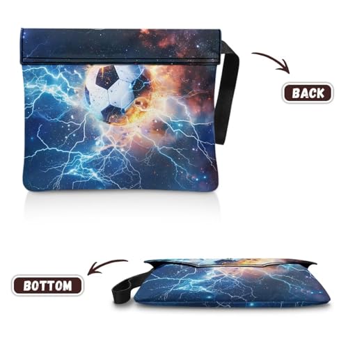 NETILGEN Book Cover Book Protective Cover for Book Lovers Student Teacher Book Sleeve Protector with Extra Large Sleeve Pocket - Image 3