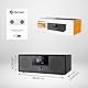 Denver MIR-270B Internet CD-Radio Internet, DAB+, UKW AUX, Bluetooth®, CD, Internetradio, UKW, schwarz