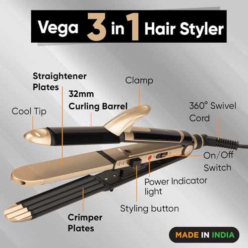 Vega 3-in-1 Hair Styler for Women
