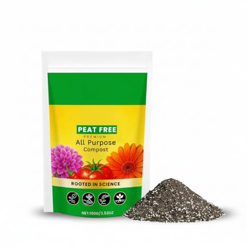 TGIYK Organic Potting Soil Mix Premium Indoor Soil Activator for Plants Rich in Natural Ingredients for Houseplants Bean Fruit Flower Vegetable Evergreen Trees Garden Organic Gardening 100g