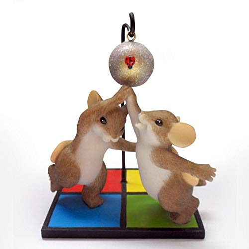 Enesco Charming Tails Dancing Through Life with You Figurine, 4-1/2-Inch