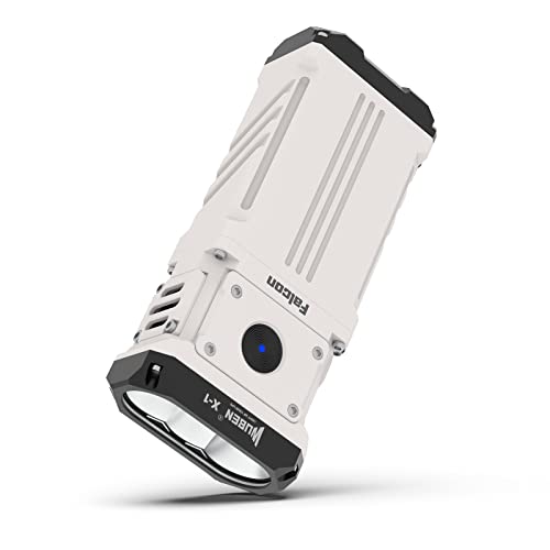 Wuben X1 Rechargeable Flashlight 12000 Lumens, Super Bright Tactical Flashlights, Fast Charging 7 Light Modes Programmable, Ip55 Waterproof High Powered Flashlights For Emergency, Rescue, Inspection #TOP9