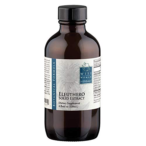 Wise Woman Herbals â€“ Eleuthero Solid Extract - 4 oz - Adrenal Health Daily Support Promotes Mental Endurance and Healthy Energy Levels - Balanced Mood and Stamina