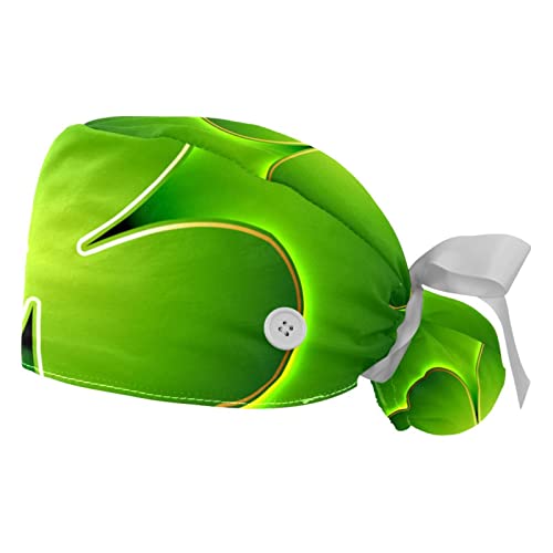 Casquettes de travail pour hommes femmes JDEZ chapeaux bouffants trèfle Saint-Patrick