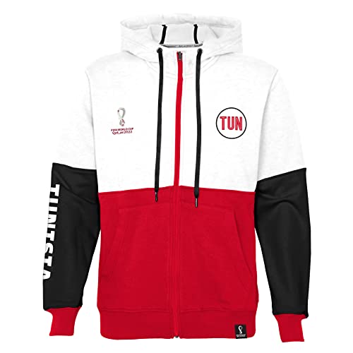 Image of Outerstuff International Soccer mens Fifa World Cup Country Contrast Panel Fleece Hood
