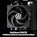 ARCTIC Freezer 36 CO - Single-Tower CPU Cooler with Push-Pull, Two Pressure-optimised 120 mm P Fans, Fluid Dynamic Bearing, 200–1800 RPM, 4 Heatpipes, incl. MX-6 Thermal Compound