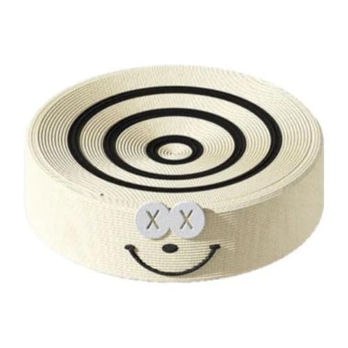 猫 ベッド 猫 爪研ぎ 爪とぎ 猫 マット 天然サイザル麻 耐久 スクラッチャー ソファー 猫挽き おもちゃ ストレス解消 家具破壊防止 つめとぎ ベッド すり鉢型 滑り止め付き (C)