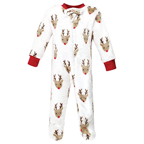 Hudson Baby Baby Girls' Plush Sleep and Play3