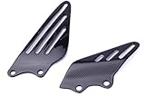 Bestem CBKA-1406-HGD Carbon Fiber Heel Plate Guards for Kawasaki ZX14 2006 - 2013