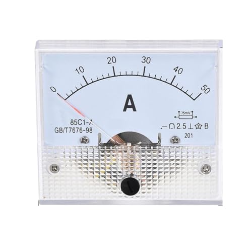 Ampèremètre analogique 85C1-A DC micro-ampère panneau 1A