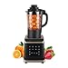 Blender Smoothie Machine, 1500W Pojemnik 2L Szklany dzbanek Blender do smoothie żywności Idealny do koktajli mlecznych Kruszarka do lodu Smoothies Dzbanek do owoców Blender 8 prędkości ??500W