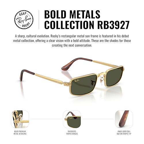 Image of Ray-Ban unisex-adult A$ap Rocky Rb3928 Metal Collection