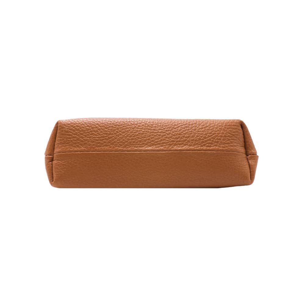 FrasiBags Neceser de piel auténtica, neceser para mujer, neceser para maquillaje mujer, estuche de viaje fabricado en Italia, cuero, Clásico