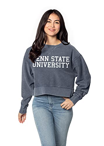 Image of chicka-d NCAA womens Corded Boxy Pullover
