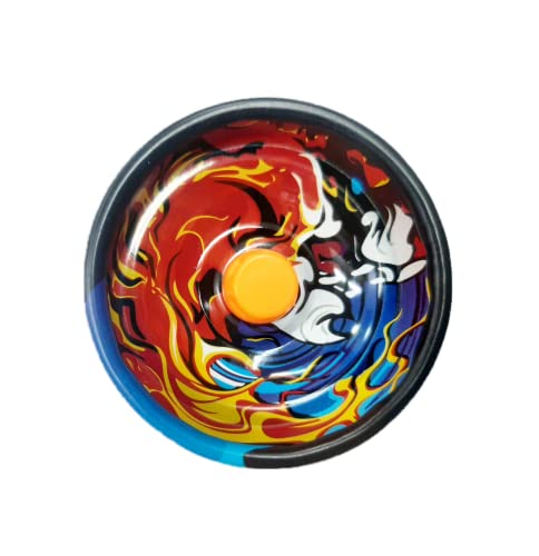 Image of Shivsoft Fine Quality High Gloss high Speed Metal YoYo Spiner Toy (1 pcs) (Digital Print) Make in India