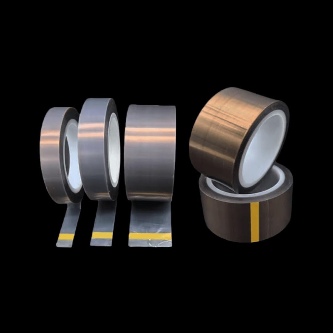 Tiras adhesivas de teflón, Cinta de película PTFE, adhesivo una cara gris, varios tamaños, grosor 0,05-0,18 mm(13x33000mmx0.18mm Upgrade)