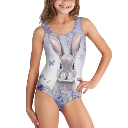 Image of Girls One Piece Swimsuits Size 5-14 Kawaii Gymnastics Leotard for Beach Vacations