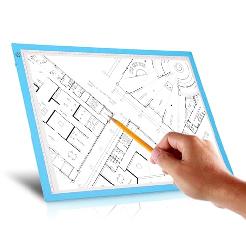 Tablero de Luz LED A3 Almohadilla de Seguimiento Regulable con Control de Brillo 2