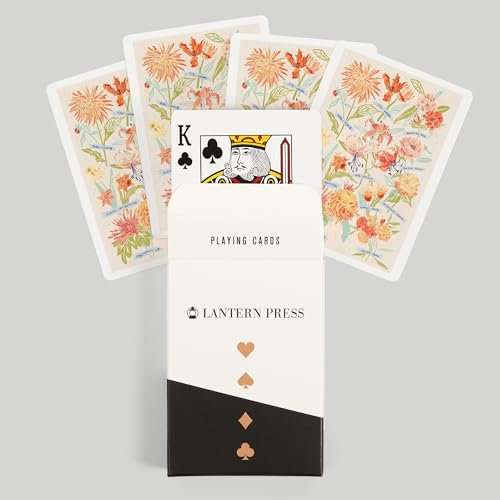 Radiant Blooms, Collage, naipes tamaño póker, 52 cartas miniatura 6
