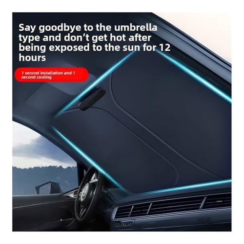 Pare-soleil voiture réfléchissant la chaleur pour un habitacle frais - 3