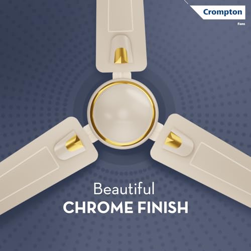 Image of Crompton SUREBREEZE HILL BRIZ NEO 1200 mm (48 inch) Ceiling Fan (Ivory) Star rated energy efficient fans