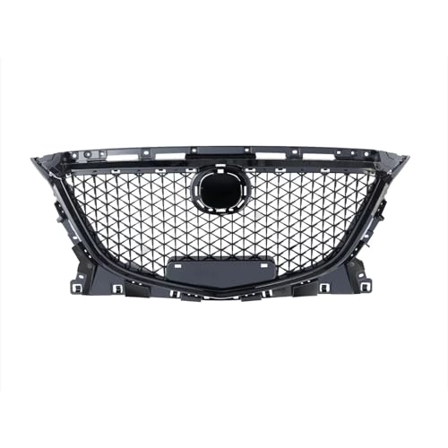 Grille pare-chocs avant haut de gamme en nid d'abeille pour Mazda 3 Axela