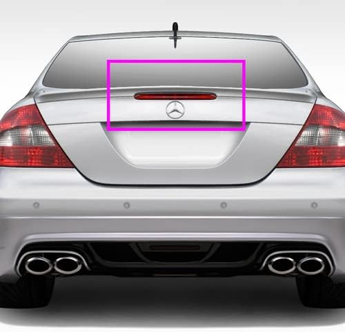 Miniatura 5 de HK5 Tercera luz LED de freno trasera de repuesto compatible con Mercedes-Benz ClK-Class W209 2003-2009, 2004 2005 2006 2007 2008 (lente roja)